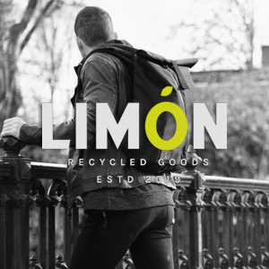 LIMON - מותג תיקי הגב הבינלאומי מלונדון עשוי מחומרים ממוחזרים